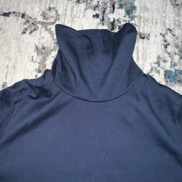 Navy Turtleneck - Picture 2 of 6